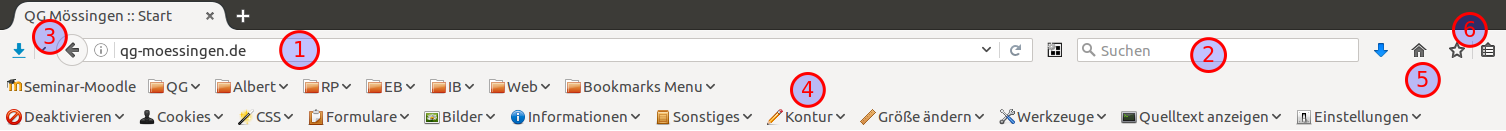 Browserelemente